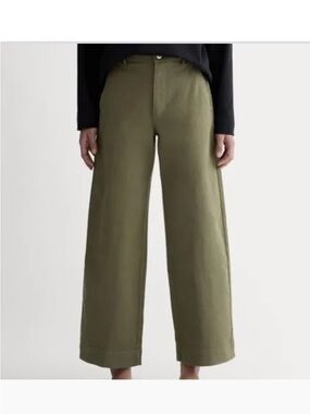 Everlane Olive Green Trousers